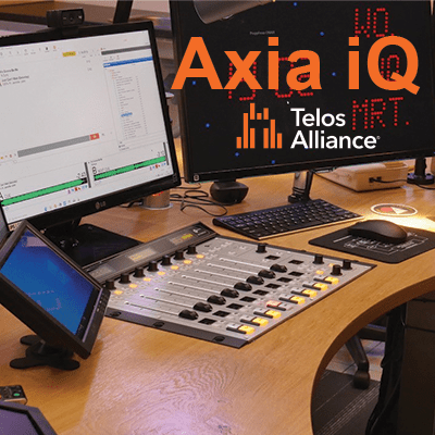 Axia iQ bij Fidelio Radio